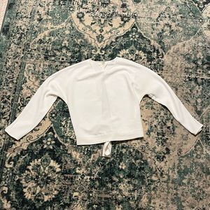 Aritzia wilfred white blouse.